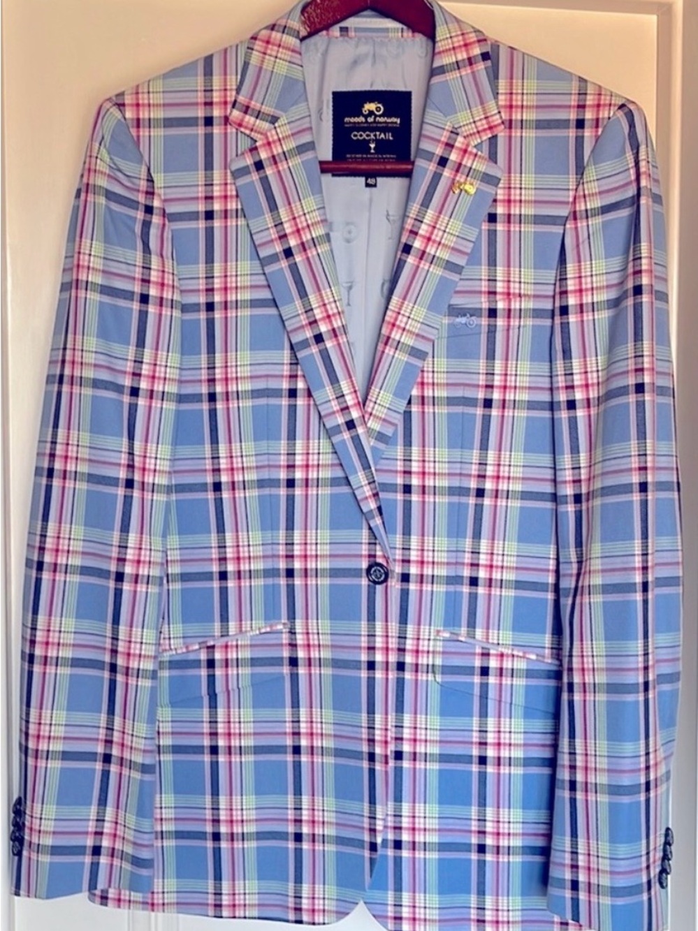 Happy PRIDE!!! Moods of Norway Cocktail Sport Coat